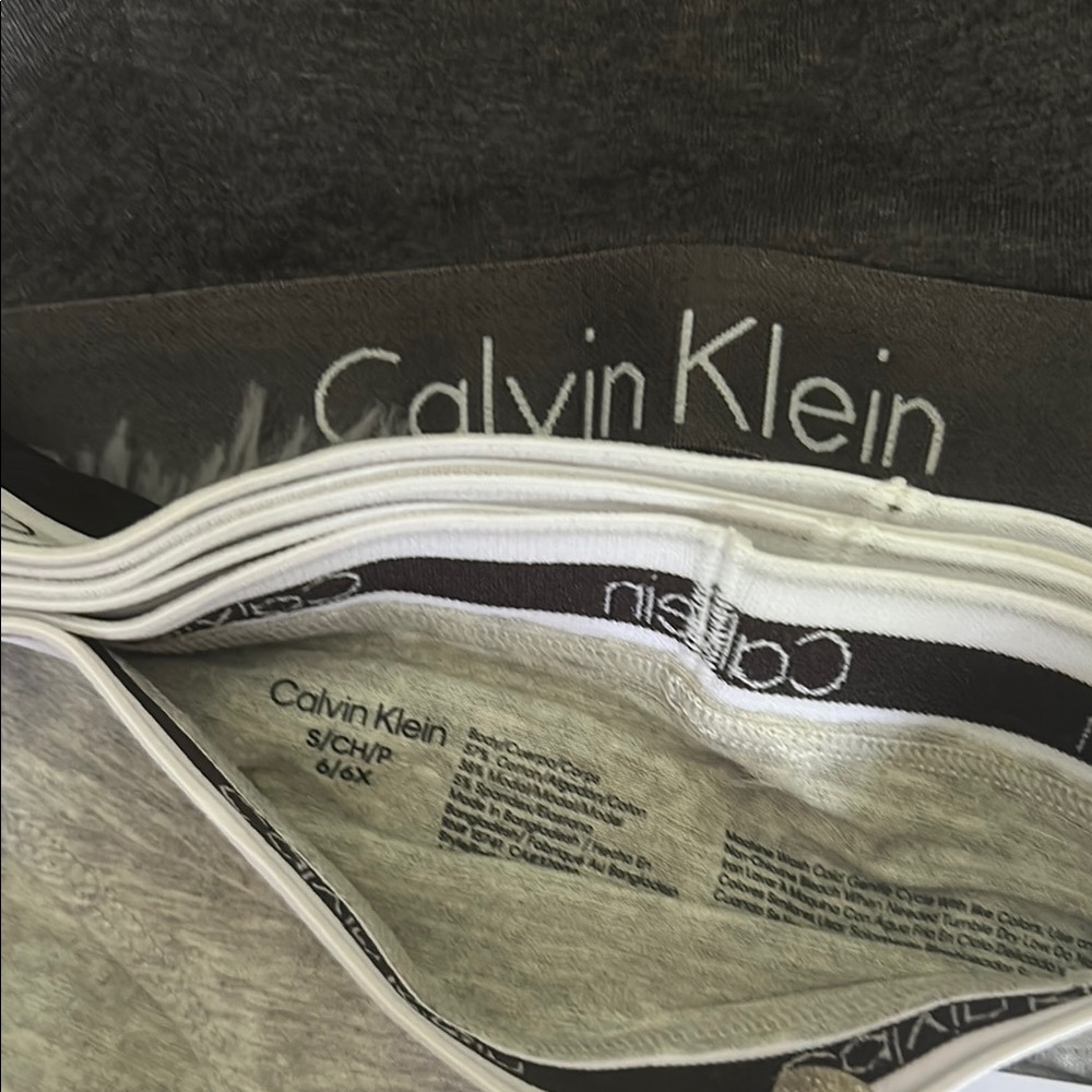 NWT size S girl bundle Calvin Klein Black and Gray Bralette Intimates Collection - Picture 3 of 8